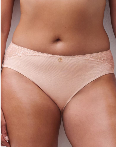 Braga cintura alta Chantelle Intrigue (Soft Pink)