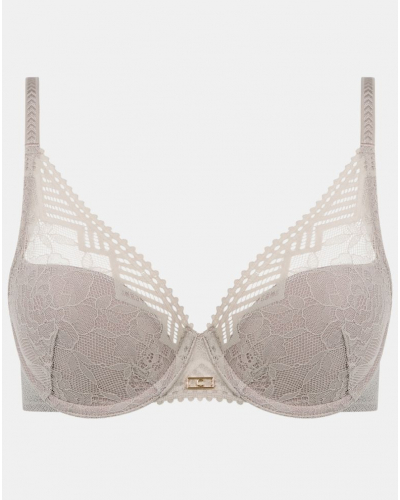 Sujetador preformado plunge Chantelle Origins (Gris Minéral)