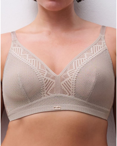 Wireless bra Chantelle Origins (Gris Minéral)