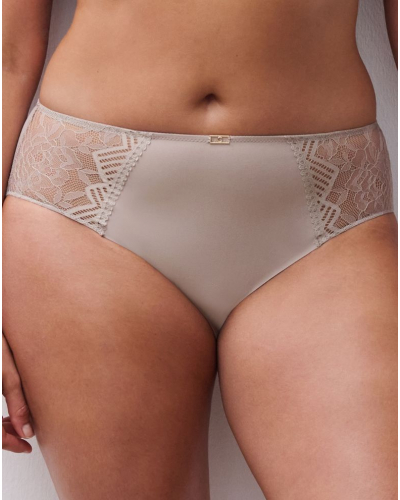 Culotte taille haute Chantelle Origins (Gris Minéral)