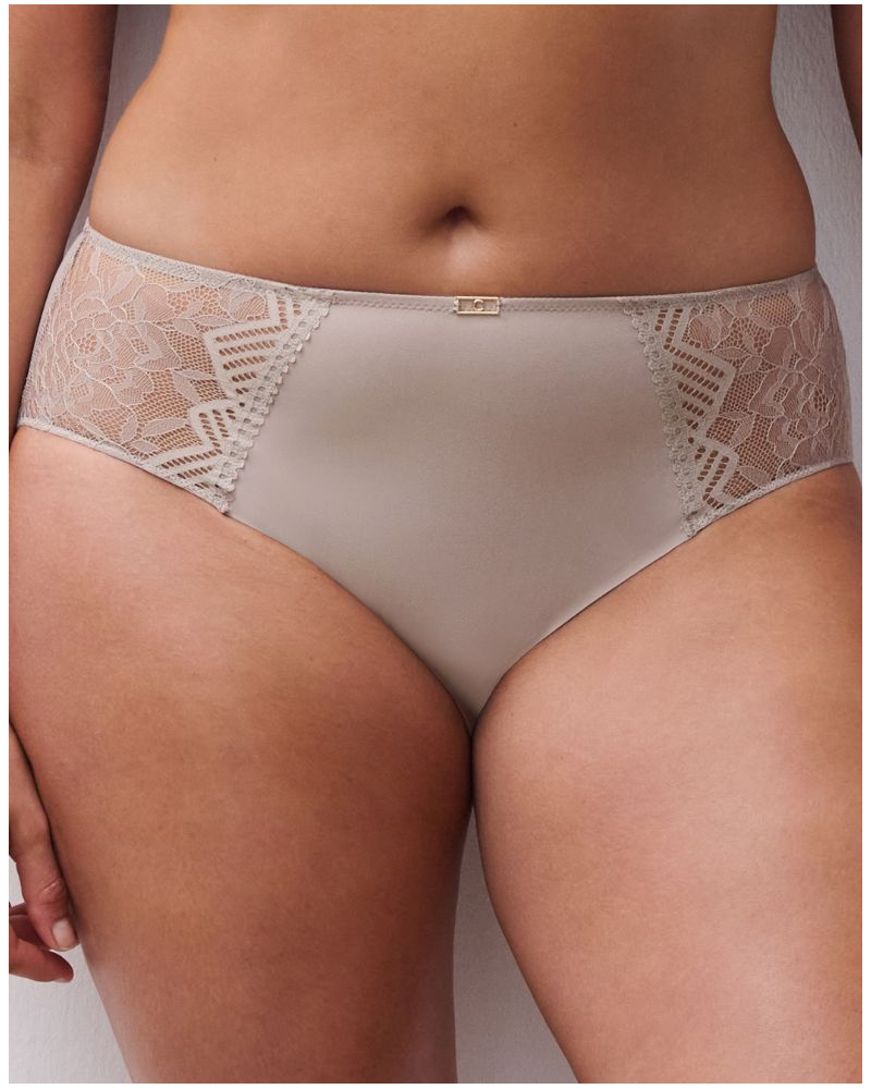 Braga cintura alta Chantelle Origins (Gris Minéral)