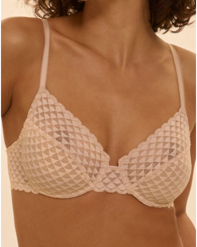 Classic underwire bra Simone Pérèle Subtile (Peau Rosée)