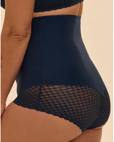 High-waisted shaping knickers Simone Pérèle Subtile (Midnight)