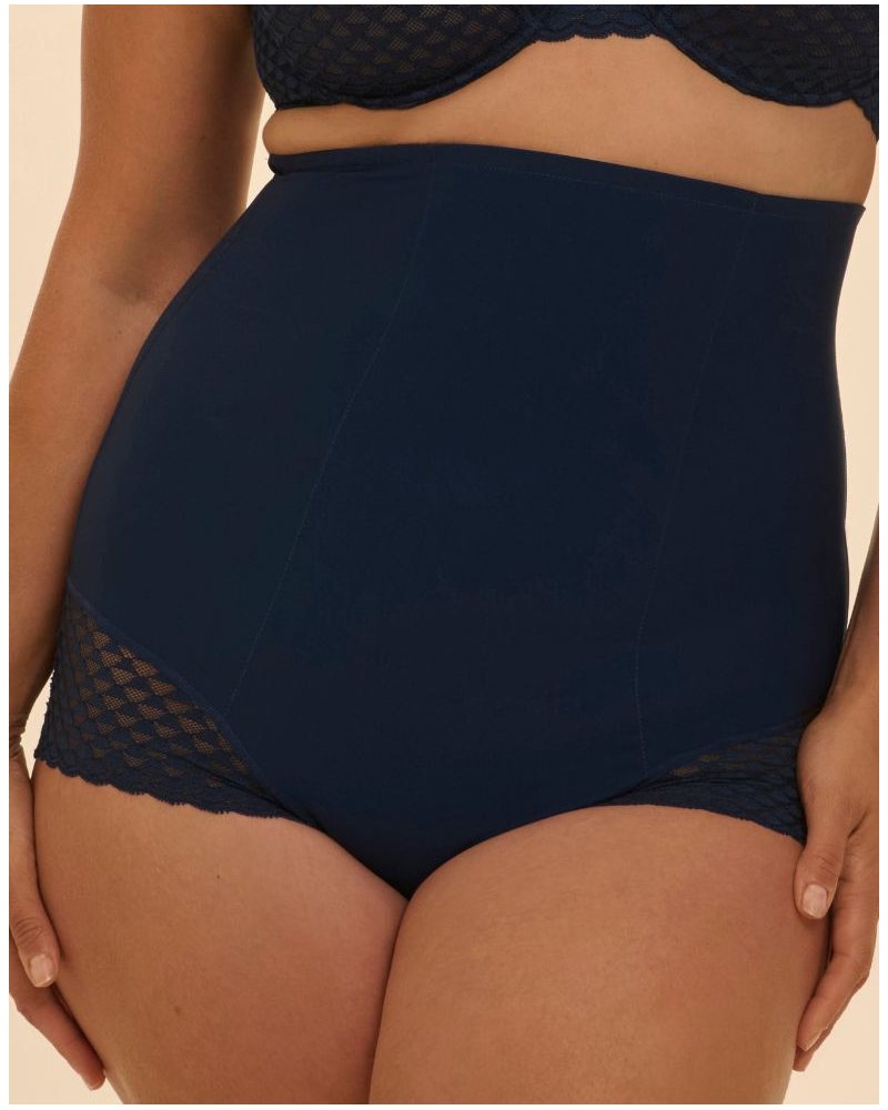 High-waisted shaping knickers Simone Pérèle Subtile (Midnight)