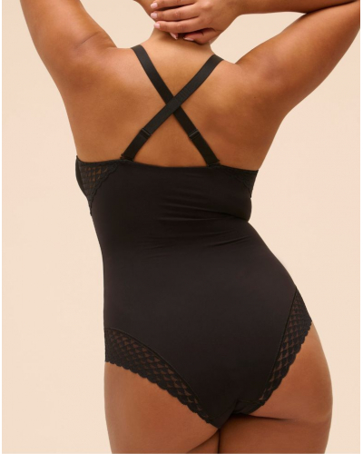 Underwired bodysuit Simone Pérèle Subtile (Black)
