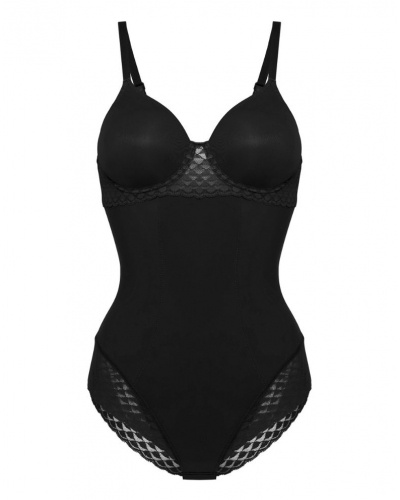 Underwired bodysuit Simone Pérèle Subtile (Black)