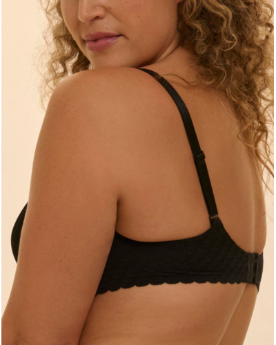 Rigid molded underwire bra Simone Pérèle Subtile (Black)