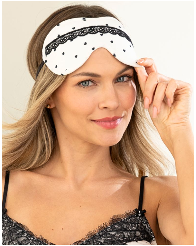 Masque de nuit Antigel Cœur de Rockeuse (Cœur Désir)