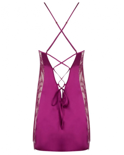 Babydoll de seda Lise Charmel Source Beauté (Source Amarante)