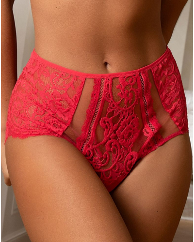 High waist knicker Lise Charmel Désirs de Venise (Grenat Venise)