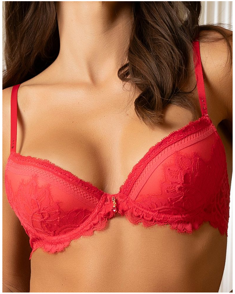 Padded bra Lise Charmel Désirs de Venise (Grenat Venise)