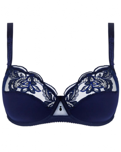 Soutien-gorge corbeille bien-être Lise Charmel Eclat Couture (Bleu Night)