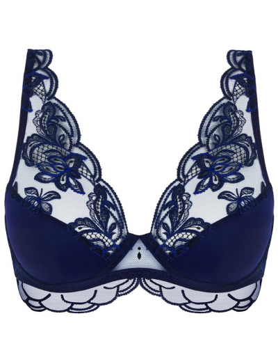 Soutien-gorge glamour Lise Charmel Eclat Couture (Bleu Night)