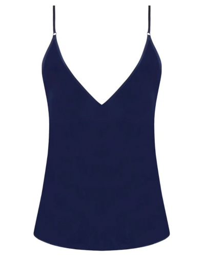 Caraco en soie Lise Charmel Eclat Couture (Bleu Night)