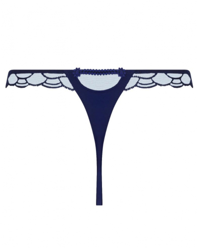 String à paillettes Lise Charmel Eclat Couture (Bleu Night)