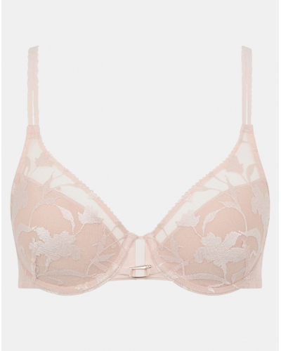 Sujetador preformado plunge Chantelle Idyll (Rose Taffetas)