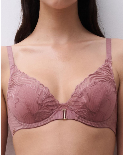 Soutien-gorge plunge coque Chantelle Legend (Rose des Bois)