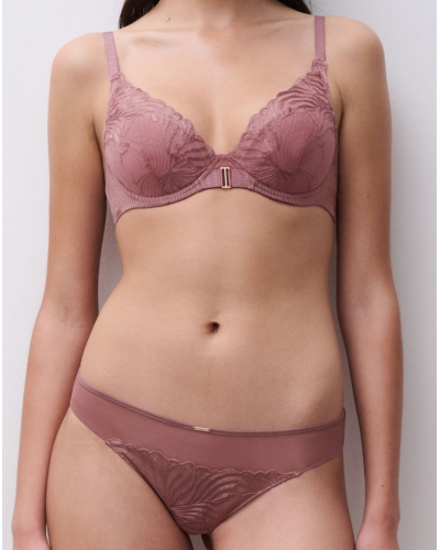 Padded plunge bra Chantelle Legend (Rose des Bois)
