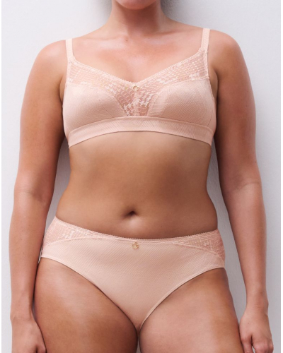 High waisted knickers Chantelle Intrigue (Soft Pink)