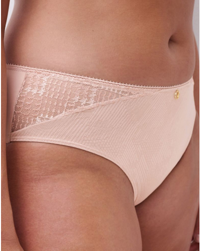 Braga cintura alta Chantelle Intrigue (Soft Pink)