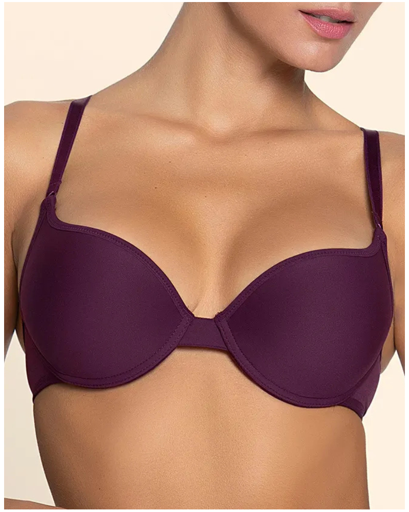 Padded bra Lise Charmel Sensation Plaisir (Purple Désir)