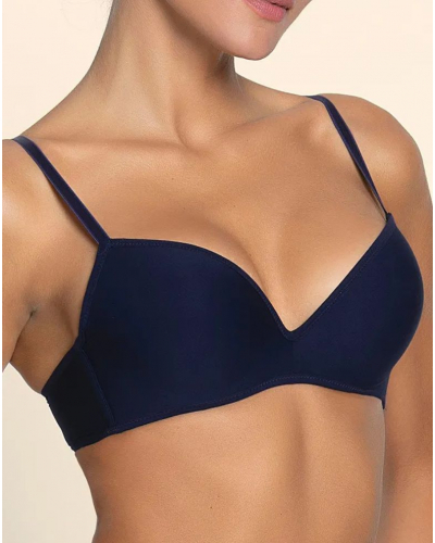 Padded strapless bra Lise Charmel Sensation Plaisir (Fleurs Perses)