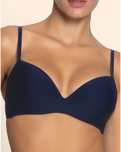 Padded strapless bra Lise Charmel Sensation Plaisir (Fleurs Perses)