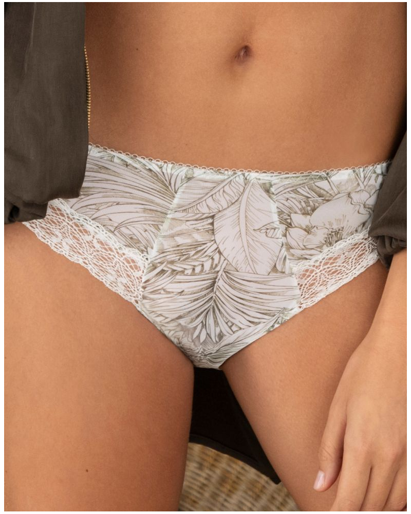 Slip charme Antigel Echappée Green (Toile Green)