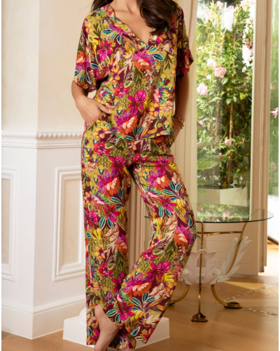 Top Lise Charmel Danse des Fleurs (Fushia Vert)