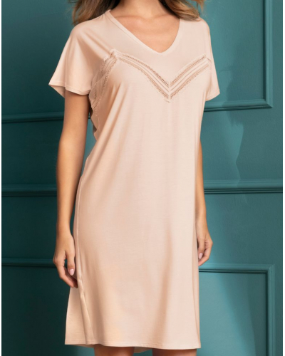 Tunic nightdress Antigel Simply Graphic (Magnolia)