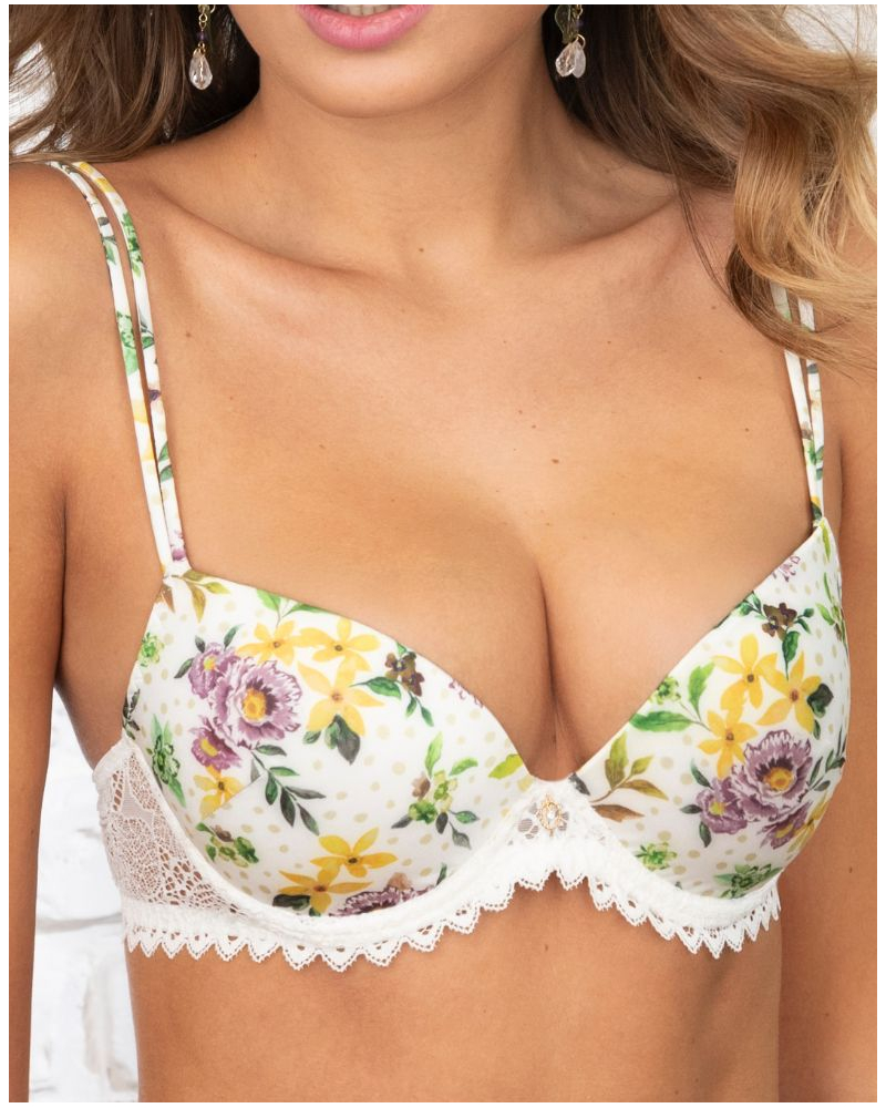 Soutien-gorge coque Antigel Jardin des Poètes (Poésie Fleurie)