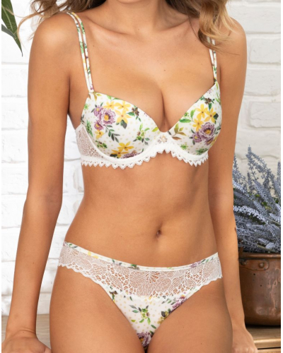 Soutien-gorge coque Antigel Jardin des Poètes (Poésie Fleurie)