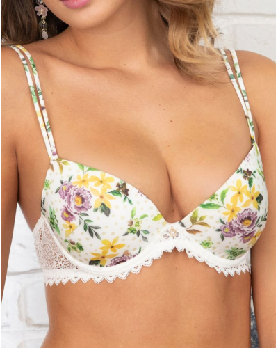 Padded bra Antigel Jardin des Poètes (Poésie Fleurie)