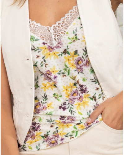 Camisole Antigel Jardin des Poètes (Poésie Fleurie)