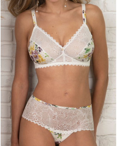 Soutien-gorge sans armature bien-être Antigel Jardin des Poètes (Poésie Fleurie)