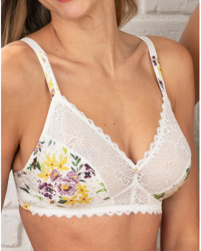 Soutien-gorge sans armature bien-être Antigel Jardin des Poètes (Poésie Fleurie)
