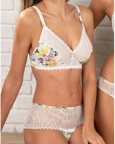 Wellness soft bra Antigel Jardin des Poètes (Poésie Fleurie)