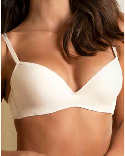 Sujetador sin tirantes preformado Lise Charmel Sensation Plaisir (Ecru Nacre)
