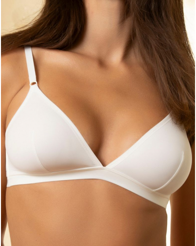 Soutien-gorge sans armature Lise Charmel Sensation Plaisir (Ecru Nacre)