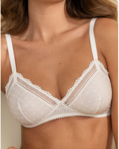 Soft bra Antigel Résille Bohème (Ecru Nacre)