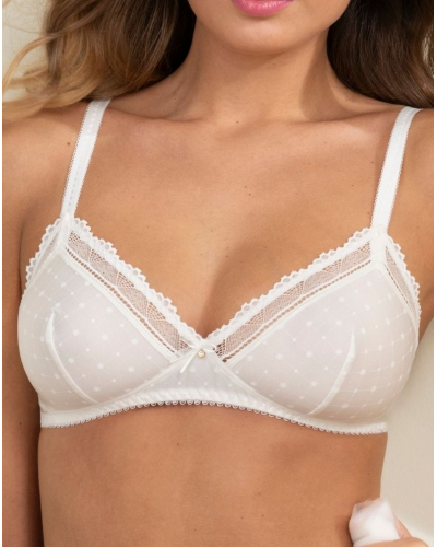 Soft bra Antigel Résille Bohème (Ecru Nacre)