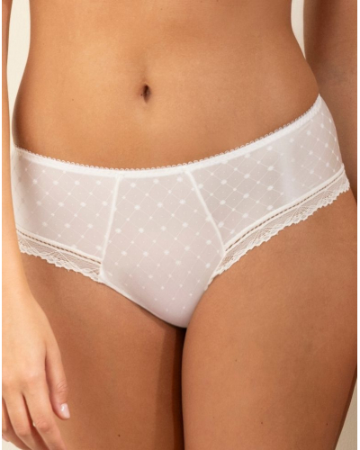 Shorty Antigel Résille Bohème (Ecru Nacre)