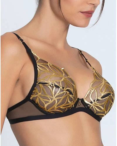 Glamour bra Lise Charmel Eclats d'Or (Noir Or)