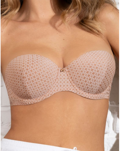 Soutien-gorge bandeau coque Antigel Daily Paillette (Nude Paillette)