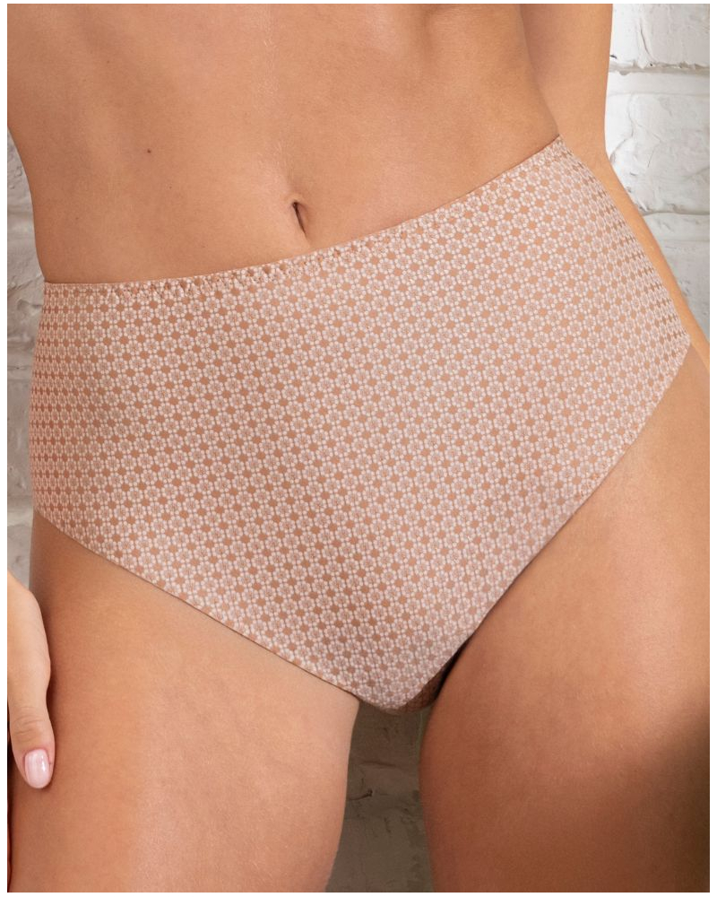 Calzoncillo de cintura alta Antigel Daily Paillette (Nude Paillette)