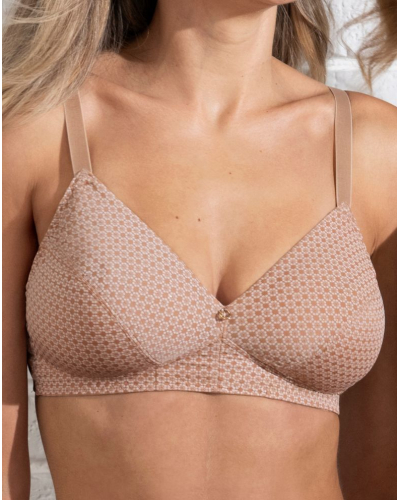 Soutien-gorge sans armature bien-être Antigel Daily Paillette (Nude Paillette)
