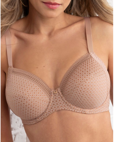 Sujetador con aros bienestar Antigel Daily Paillette (Nude Paillette)