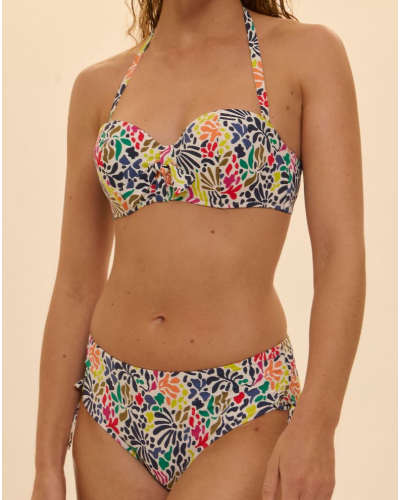 High waist bath knickers Simone Pérèle Bohème (Imprimé Tropico Blanc)