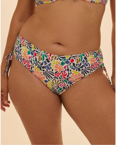 High waist bath knickers Simone Pérèle Bohème (Imprimé Tropico Blanc)