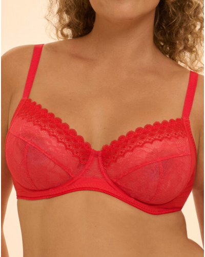 Underwired bra Simone Pérèle Radieuse (Flamingo)